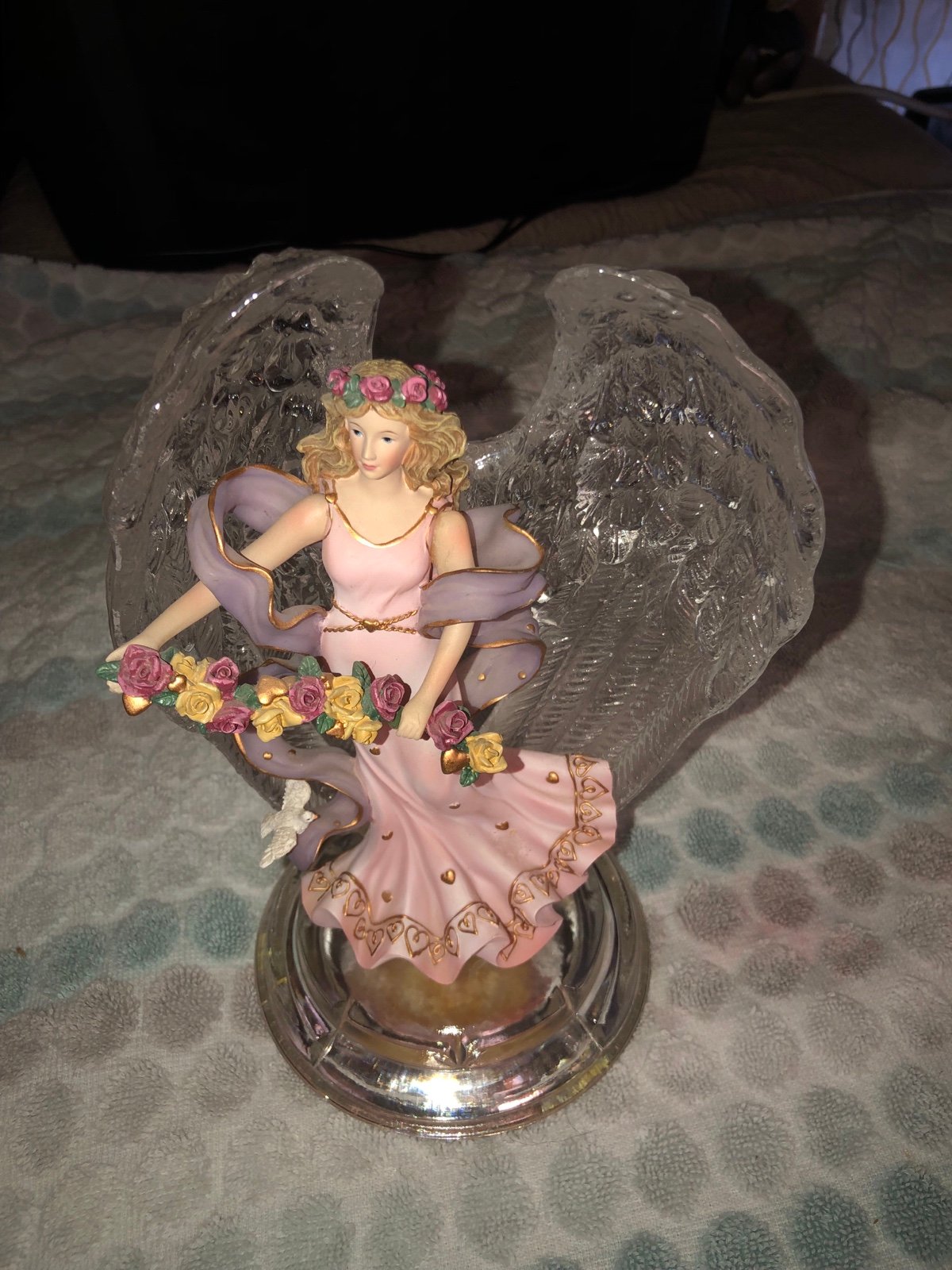 On Love's Wings - Blessings of the Heart Collection - Bradford Exchange