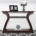 47in 3-Shelf Modern Decorative Console Accent Table Furniture for Entryway