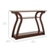 47in 3-Shelf Modern Decorative Console Accent Table Furniture for Entryway