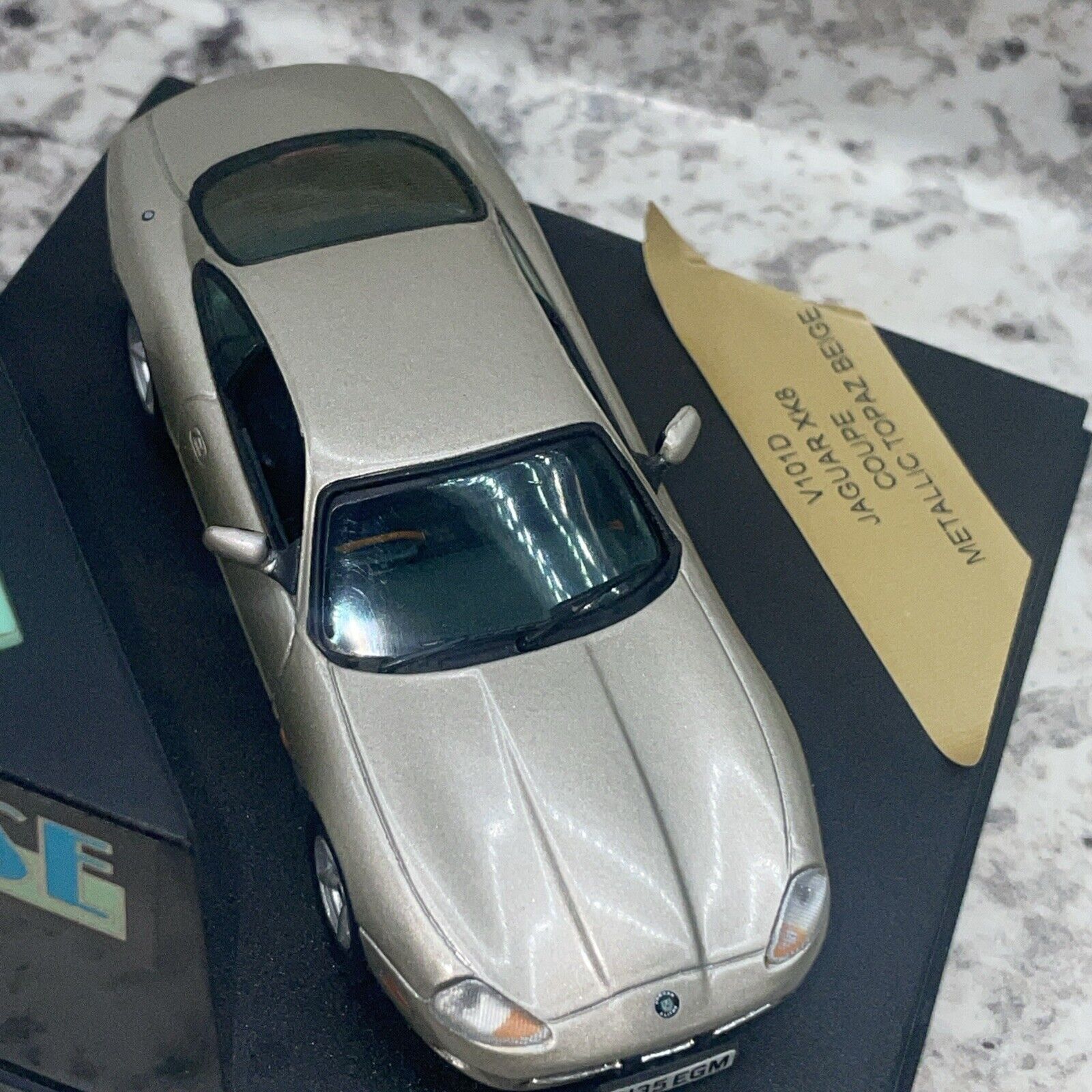 Vitesse 1/43 V101D Jaguar XK8 Coupe Metallic Topaz Beige Diecast Scale Model Car