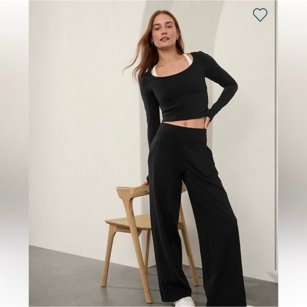 Athleta Venice Wide Leg Pant size S Small