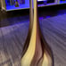 vintage floor tall glass Vase