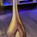 vintage floor tall glass Vase