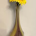 vintage floor tall glass Vase