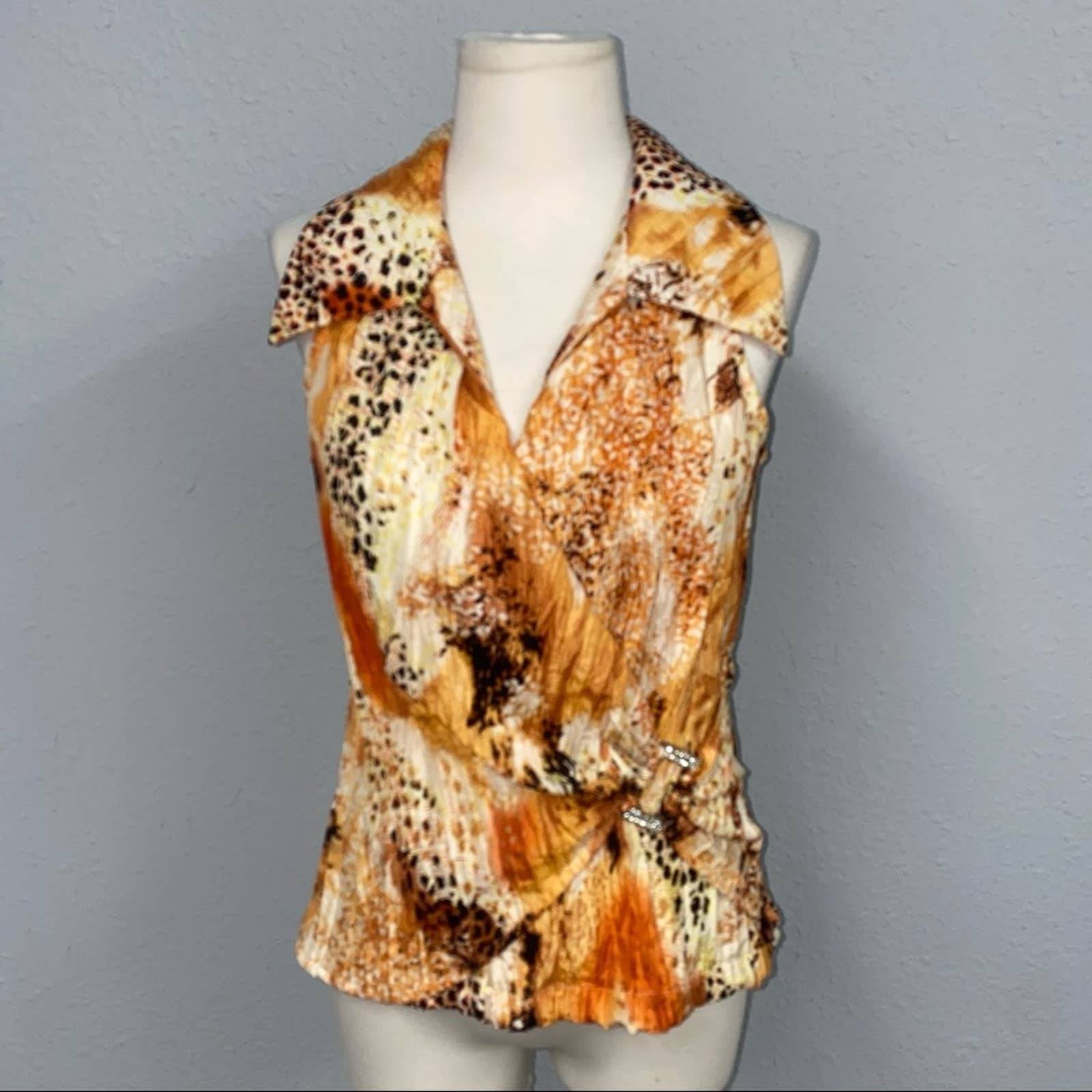 Women’s Victor Costa tank blouse sz 4