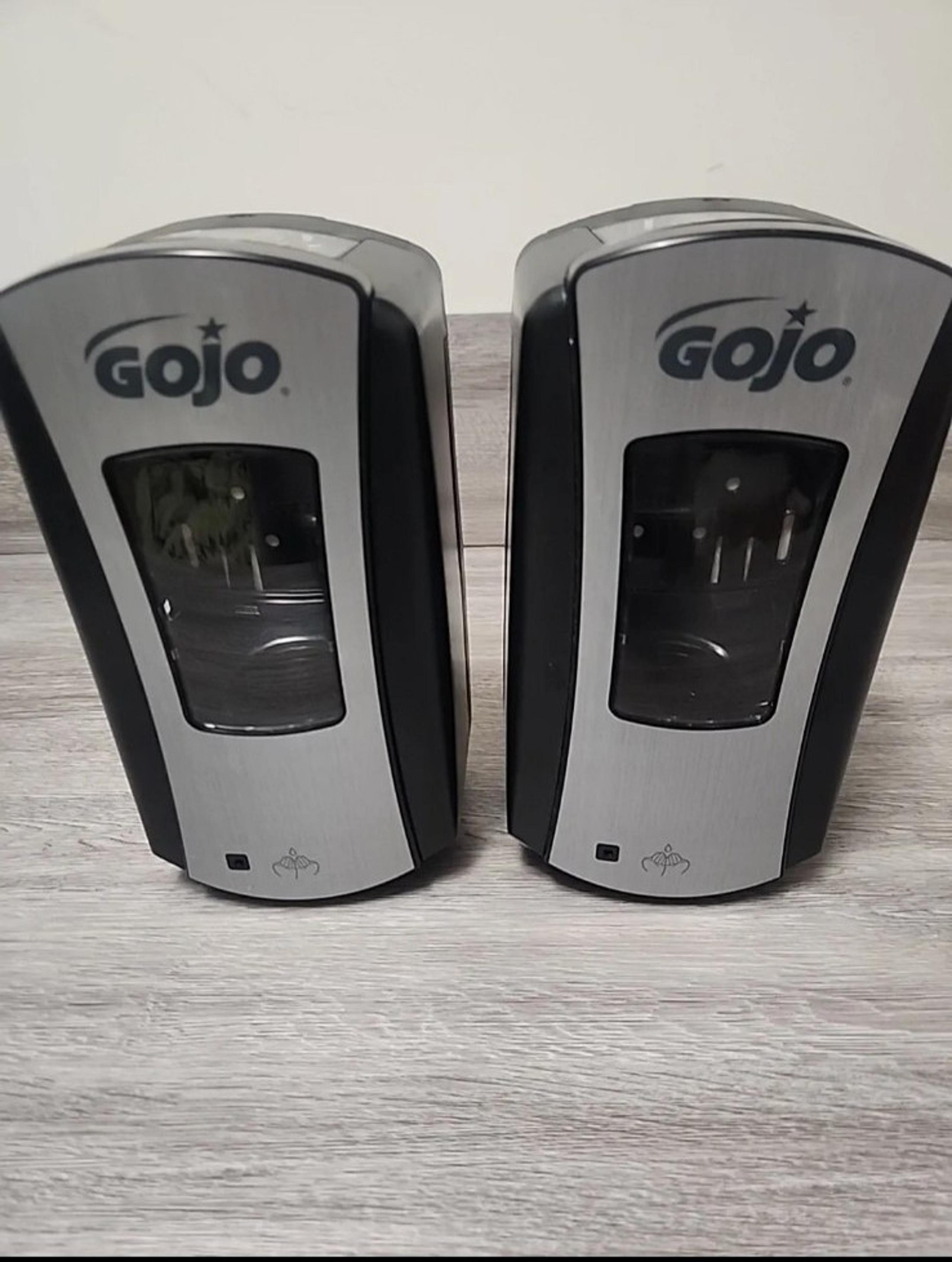 GOJO Ltx-12 Dispenser 1200ml - Black and brushed stainless. NIB lot of 5