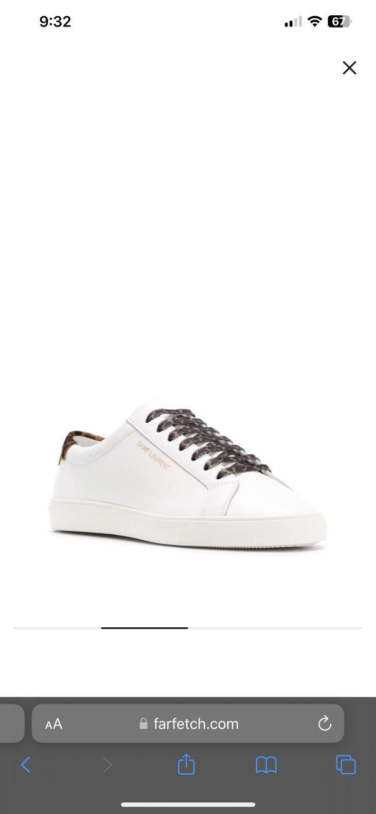 Saint Laurent Andy low-top sneakers
