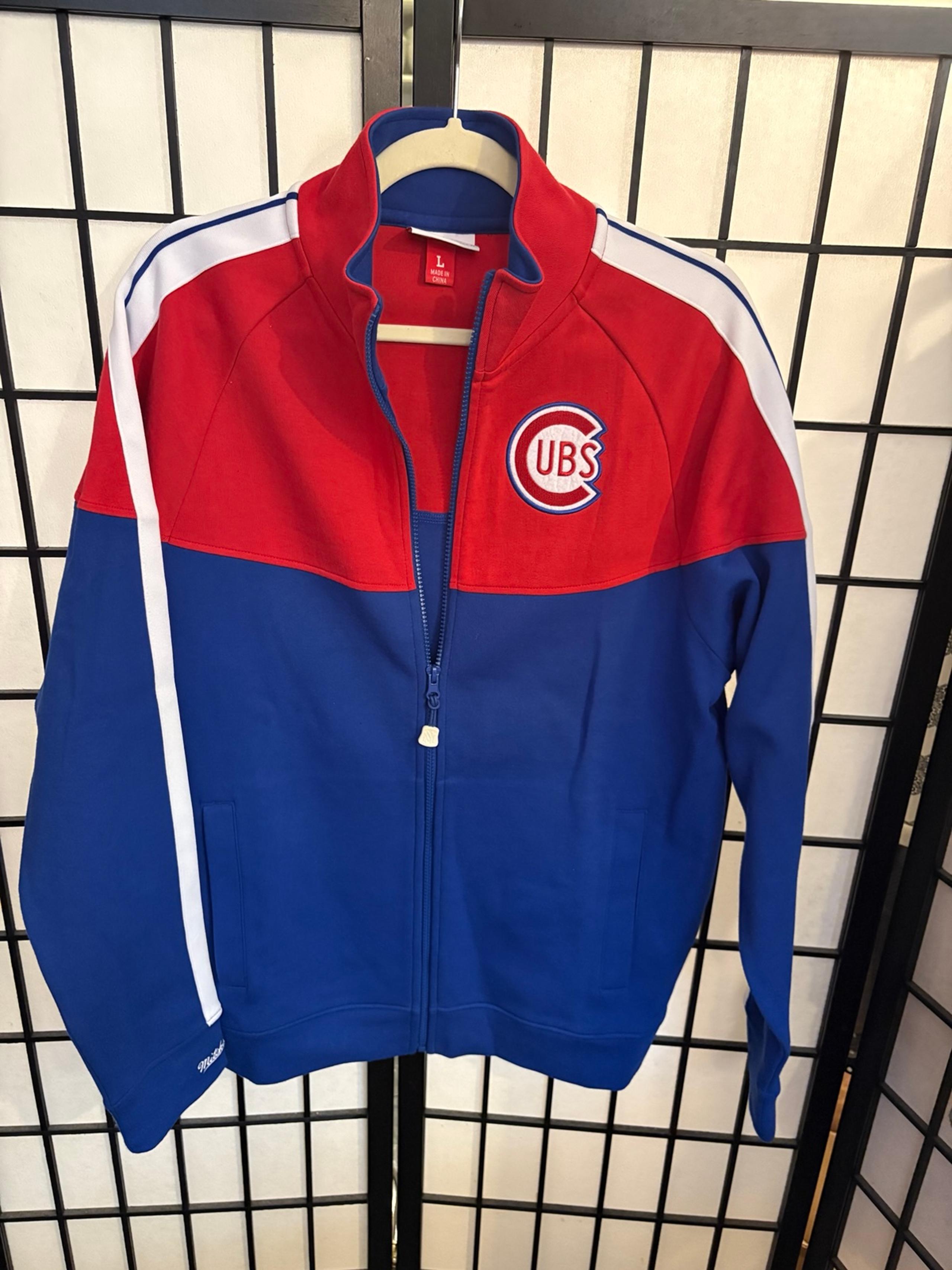 Chicago Cubs Men’s Jacket Mitchell & Ness size Large