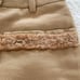 3.1 Phillip Lim Womens Sz 2 High Waisted Tan Flat Front Short Shorts