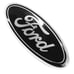 1 pcs BLACK CHROME 2005-2014 Ford F150 FRONT GRILLE/ TAILGATE 9 inch Oval Emblem