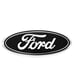 1 pcs BLACK CHROME 2005-2014 Ford F150 FRONT GRILLE/ TAILGATE 9 inch Oval Emblem