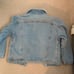 brandy melville sherpa lined denim jacket