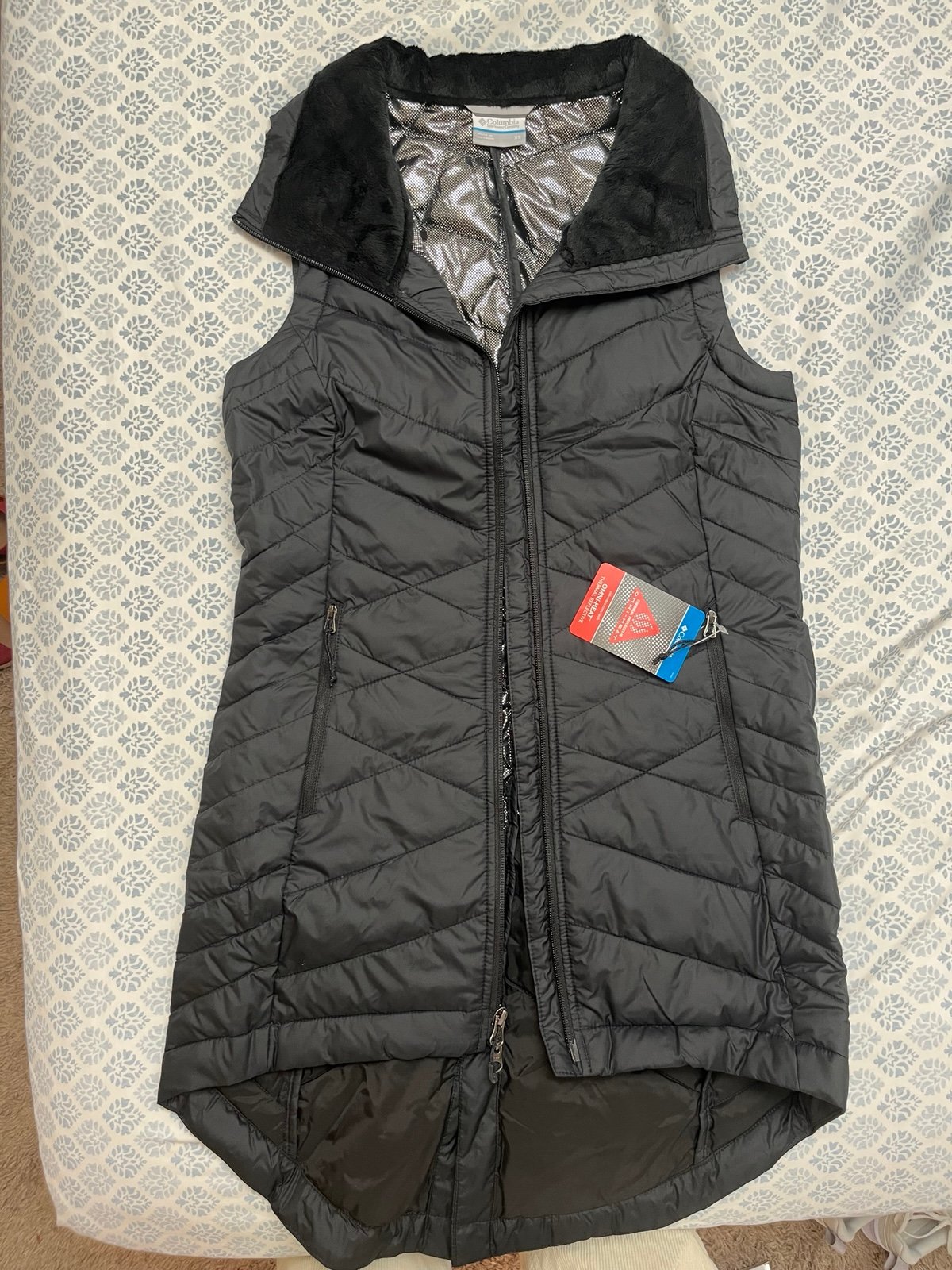 Columbia Women's Heavenly Long Vest Size XS