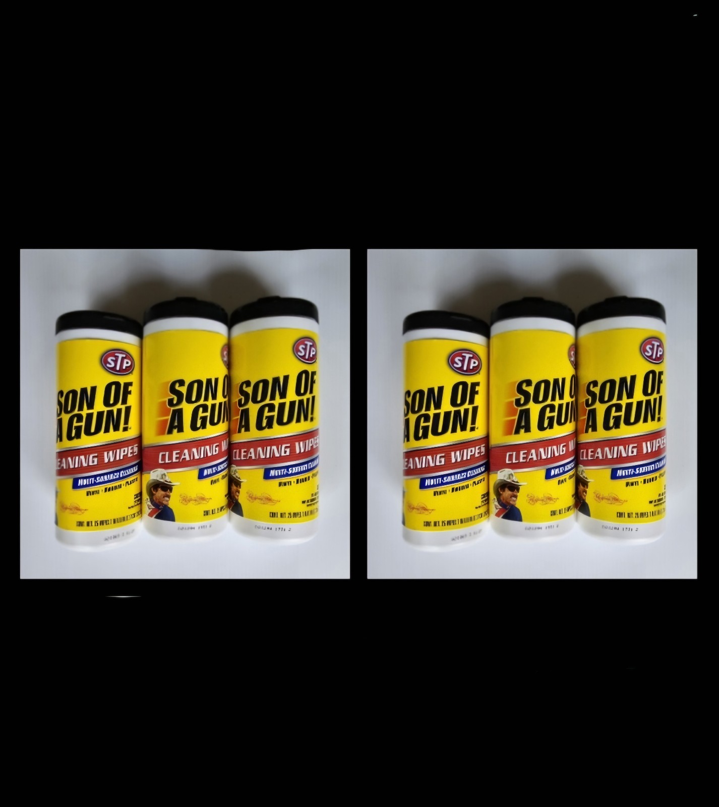 STP Son of a Gun Multisurface Car Cleaning Wipes 25 Count Wipes - 6 Packs