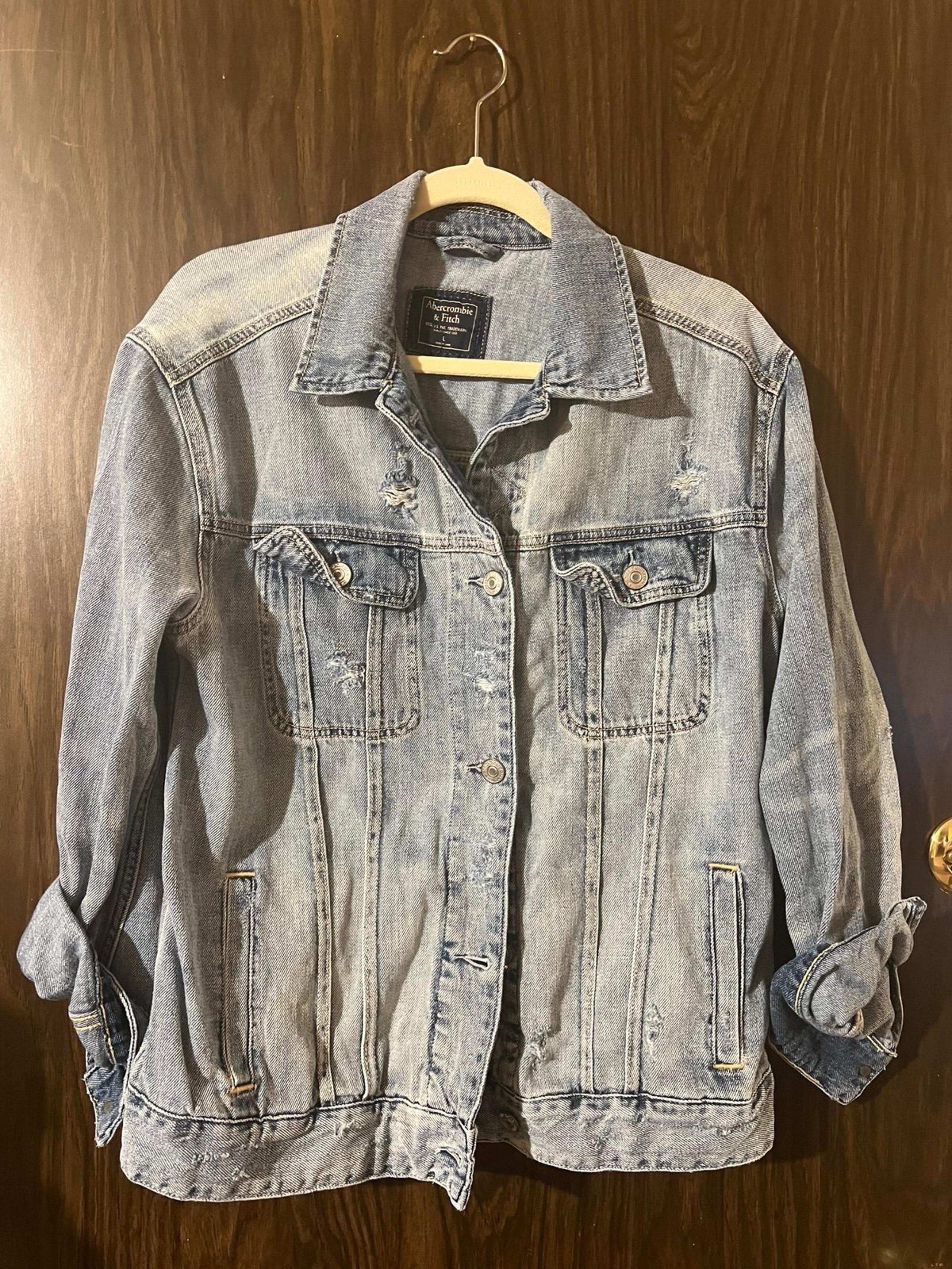 Abercrombie & Fitch Denim Jacket Size L