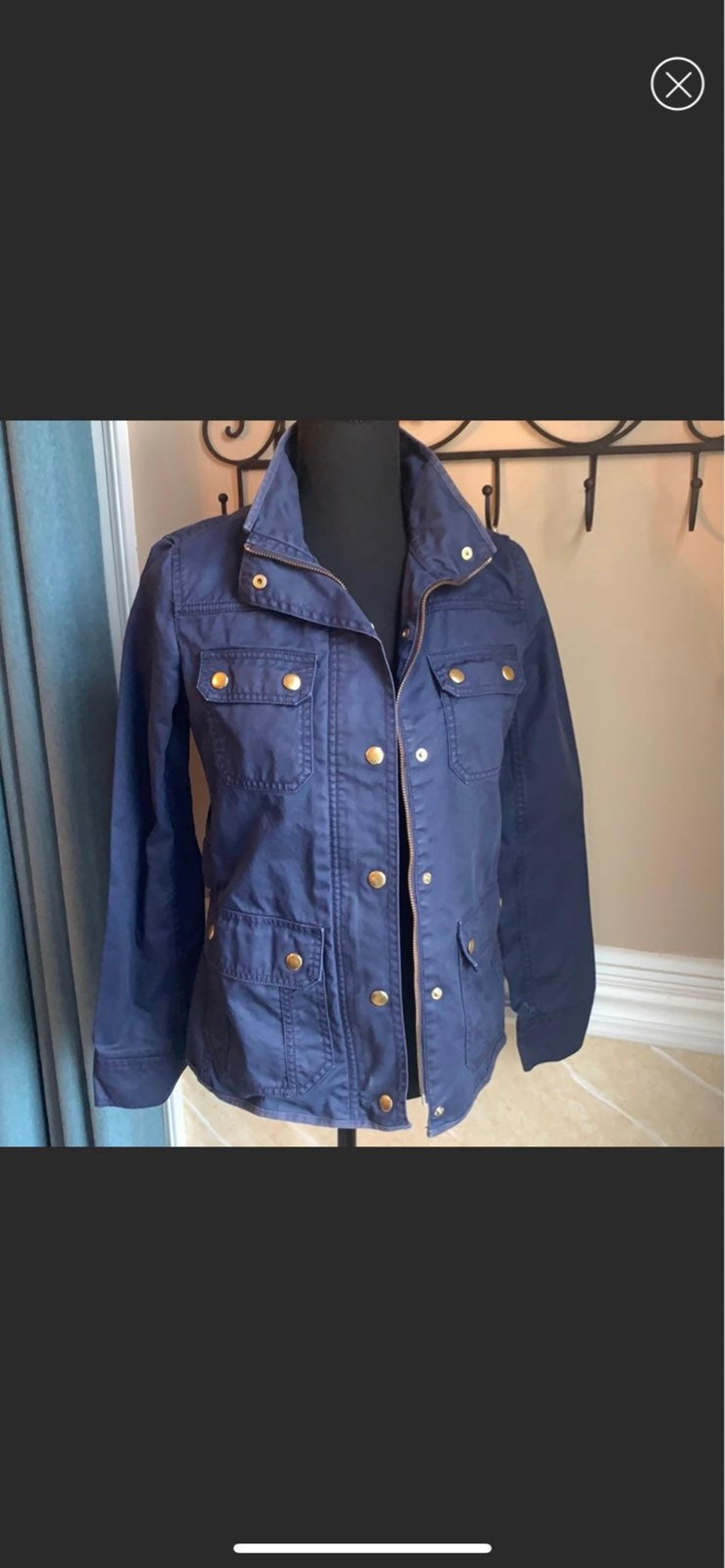 J.Crew Navy Jacket XS