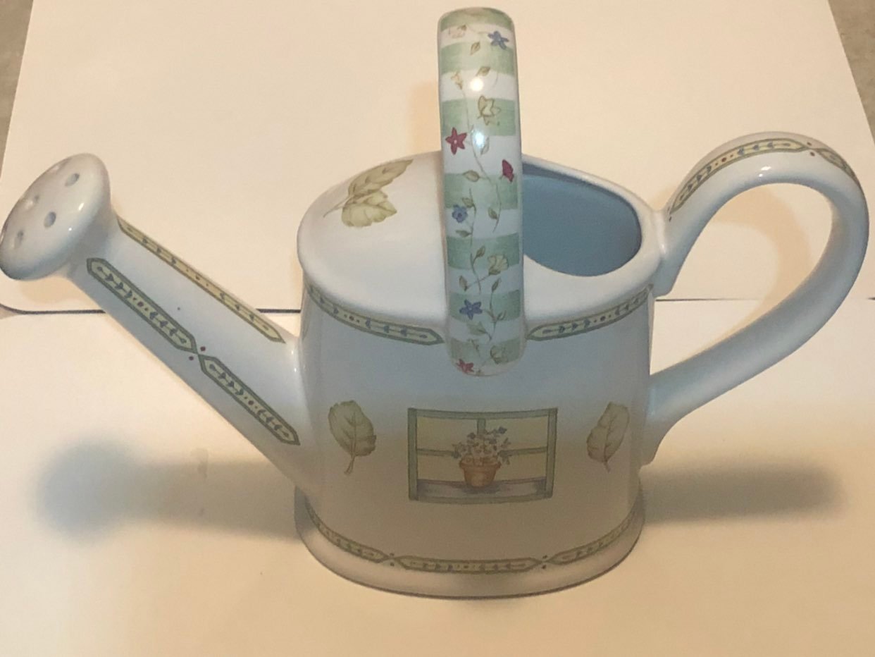 Ceramic water can planter jay import company