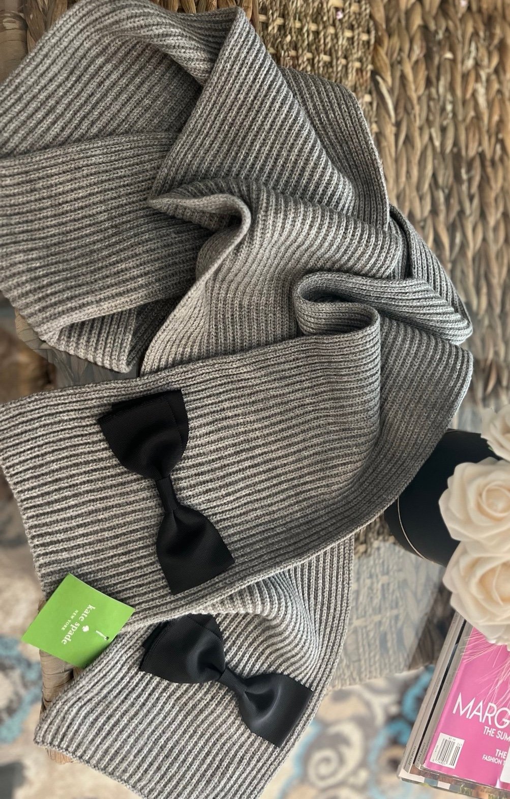 Kate Spade Bow Scarf