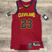 Lebron James Cleveland Cavalies Cavs Nike Jersey Icon Authentic Aeroswift Sz 40