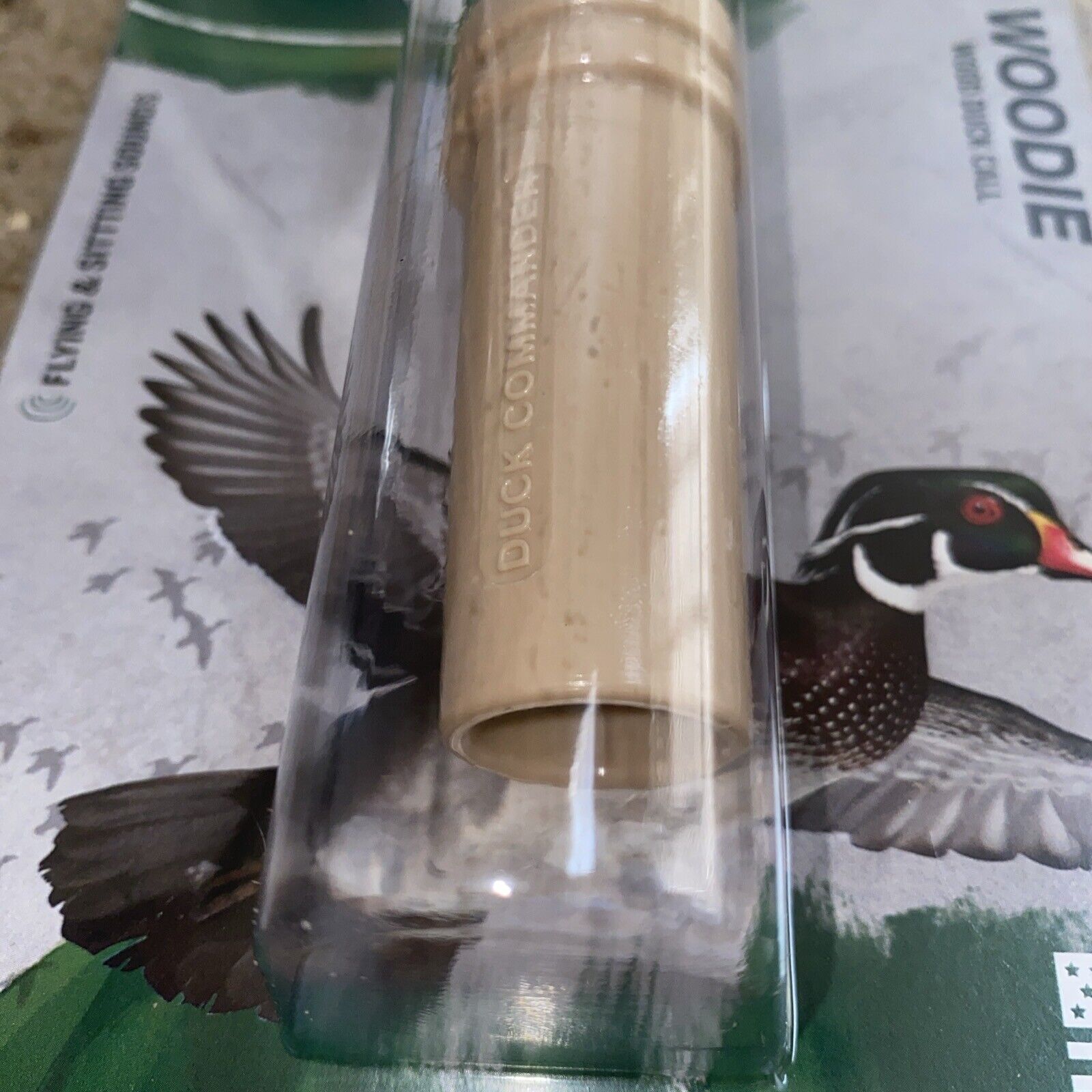Duck Commander Wood Duck Call Hunting Season Tan Summer Woodie
