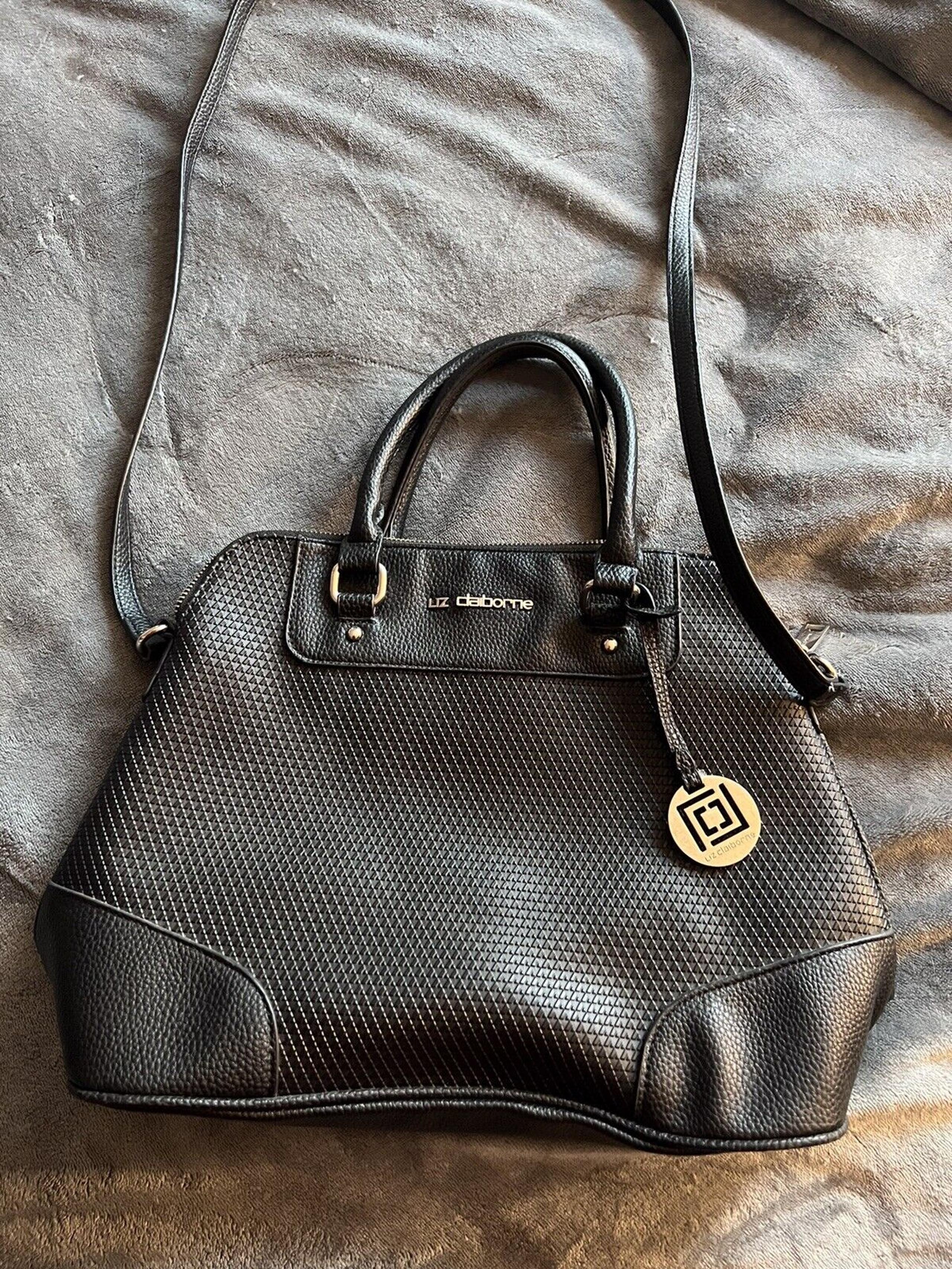 Liz Claiborne Black Over The Shoulder Bag Purse
