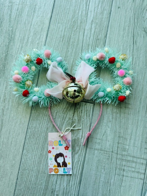 NWT Rolly Polly Jingle Bells Christmas Party Ears
