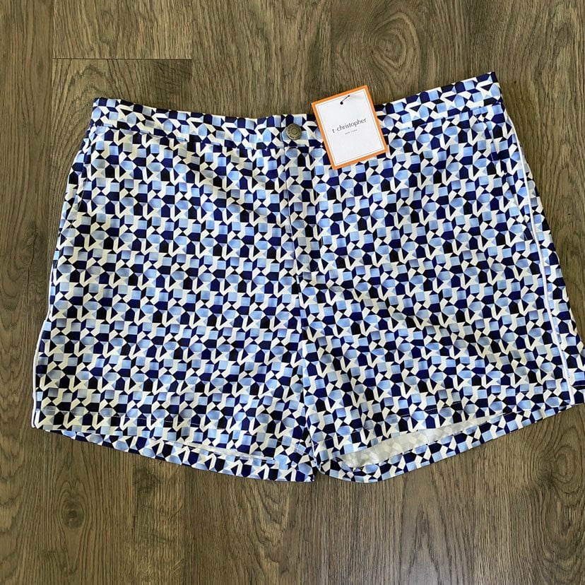 NWT T.Christopher Swim Trunk