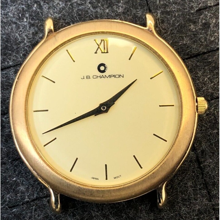 Vintage J.B Champion Analog Watch Gold Tone - Not Tested