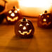 Handmade Ceramic Halloween Pumpkin Tea Light Holder