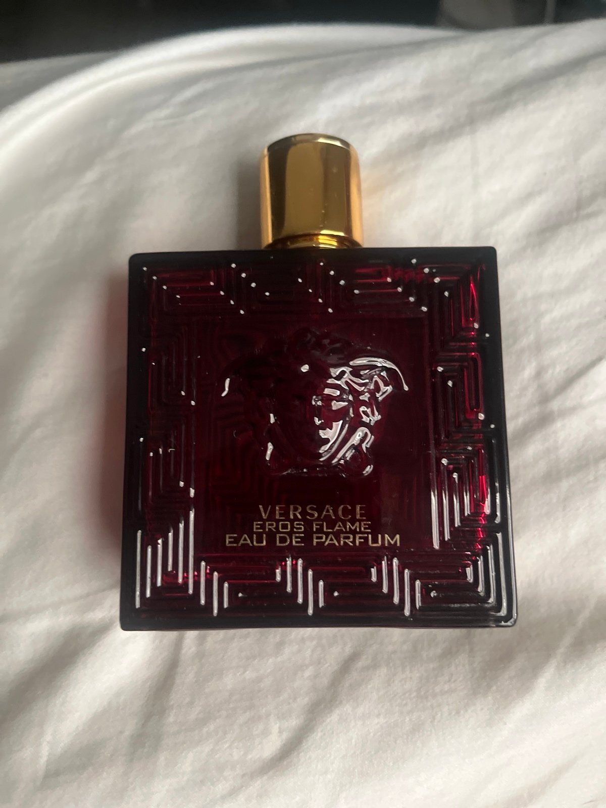 Versace eros flame half full