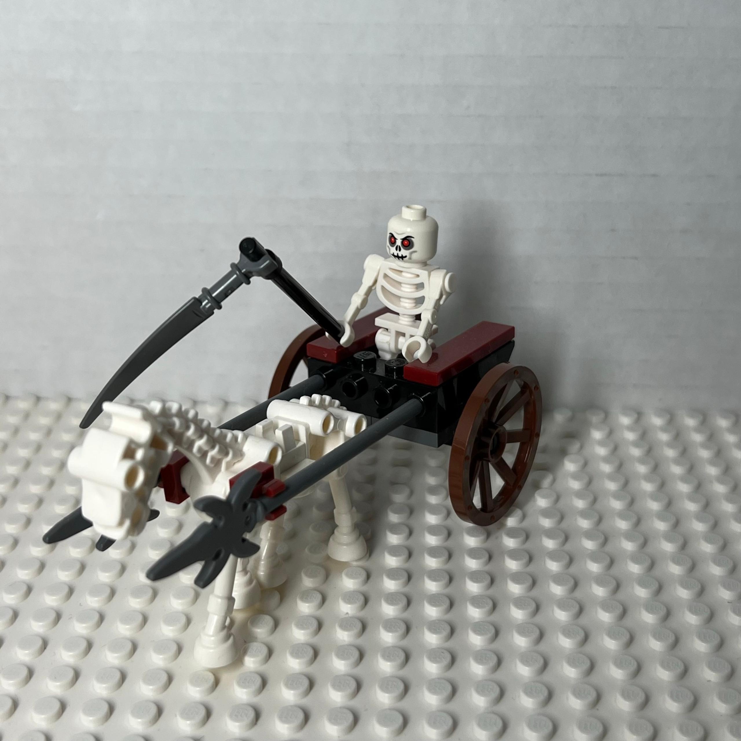 Skeleton Chariot 5372 Castle Fantasy Era - Unreleased Set 2008 - LEGO
