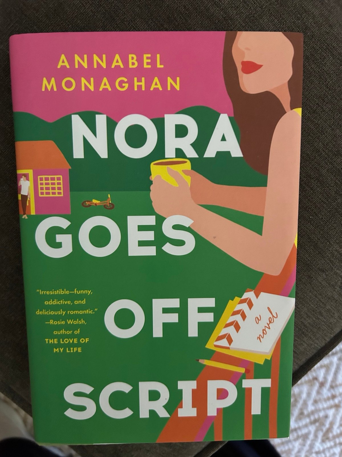 Nora Goes Off Script SIGNED 1st Edition Book