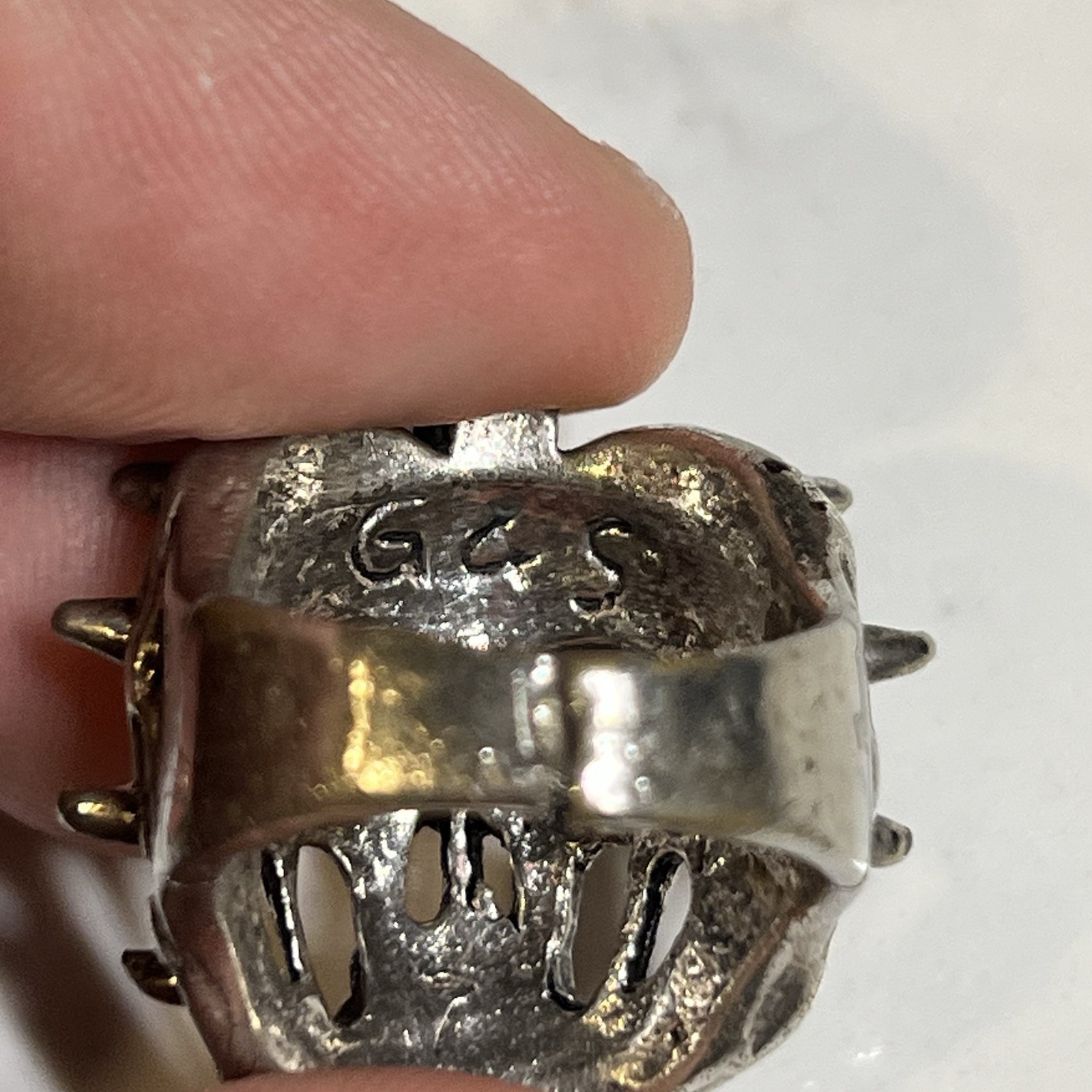 Vintage Gordon Smith G&S .925 Sterling Silver Ring Size 7.25
