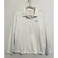 Peter Millar Top Womens XL White Polo Moisture Management Embroidered Golf