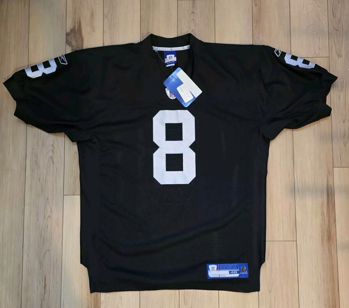 New Men's Authentic J. Campbell Oakland Raiders Reebok Stitched Jersey Medium 48