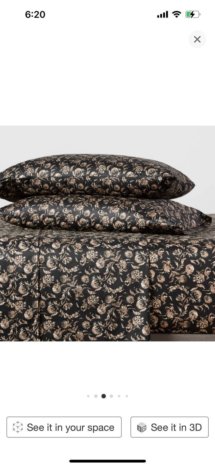 Tqin 400 thread, printed sheet set, Bella flower-threshold