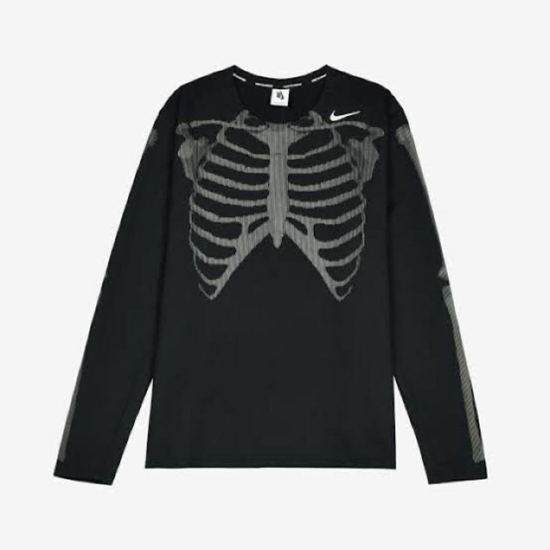 NIKE Skeleton Print Long Sleeve Shirt
