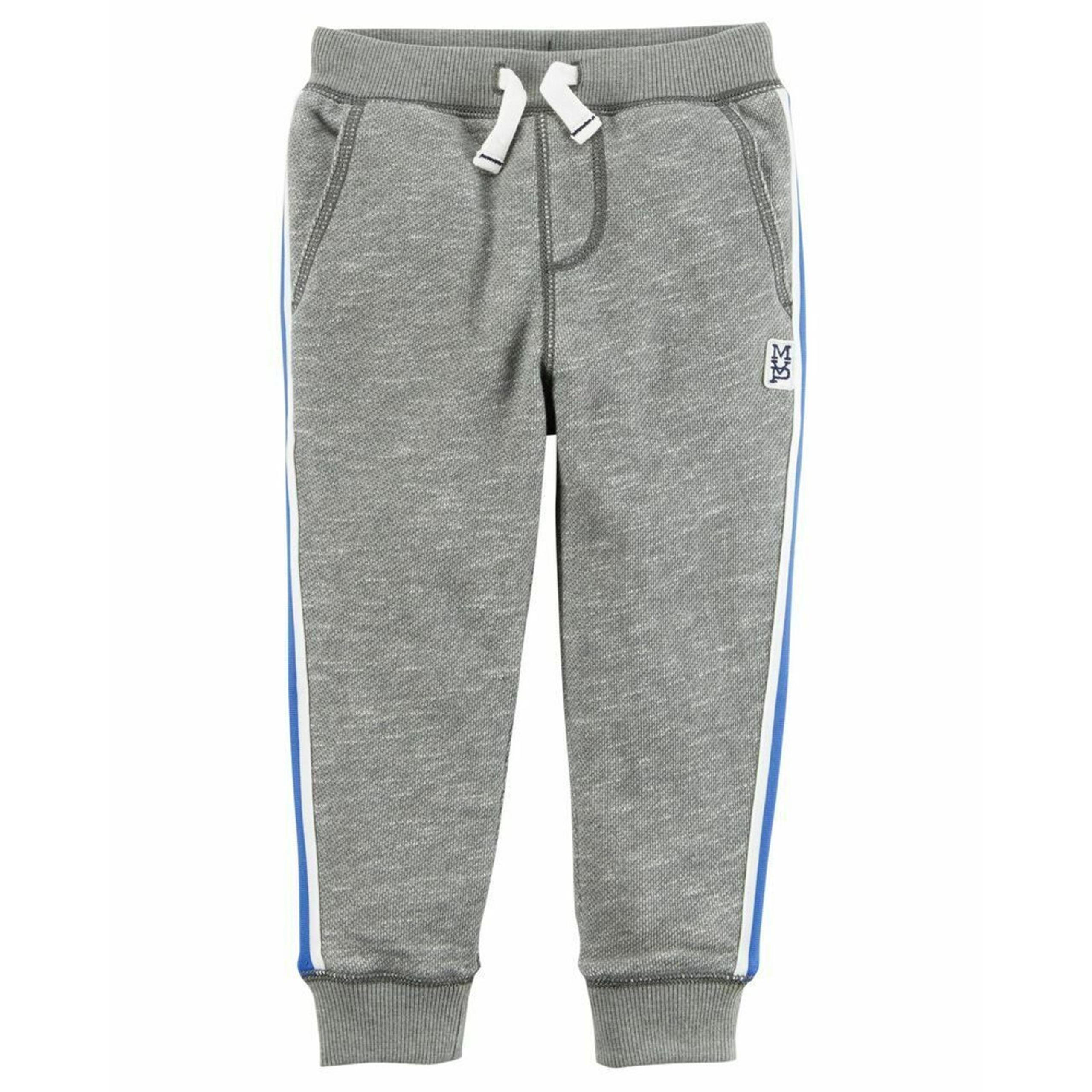 Carters Boys Pull-On French Terry Joggers Textured Sweatpants Size 4/5 NEW