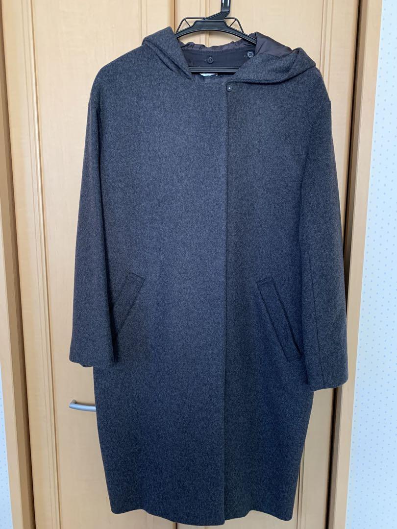 Urban Research Sonny Label Long Coat, Size 38, Dark Gray