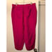 LOFT Women’s Bright Pink Linen Blend Paperbag Pants Size XL