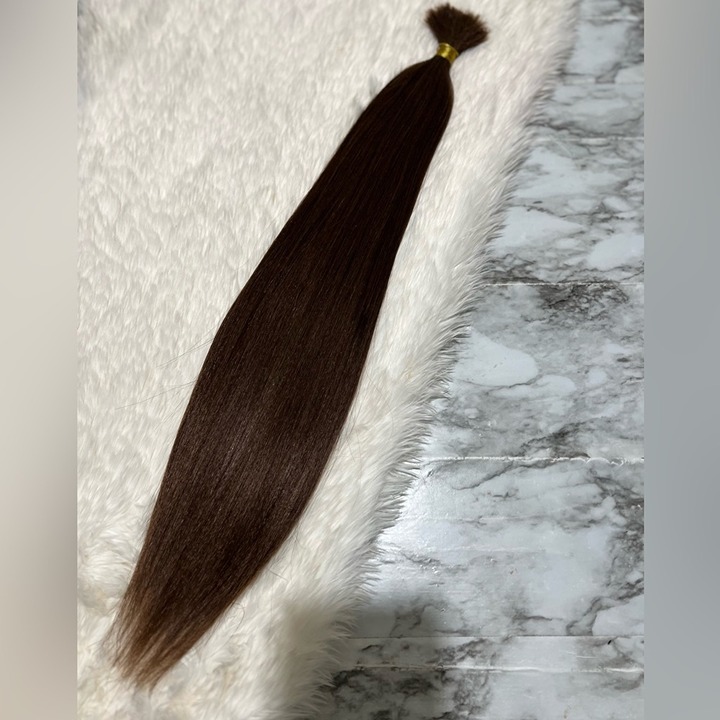 24Inch 100% Human hair Extensions Micro yaki perm