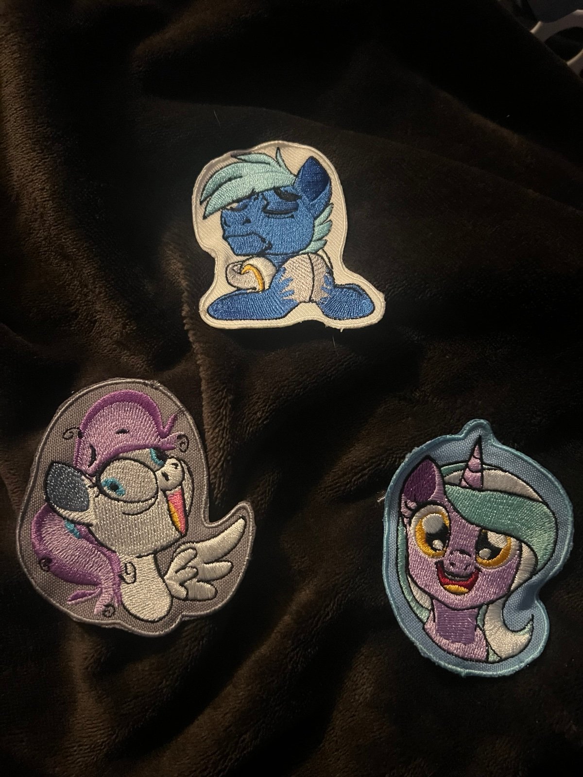 Bronycon mascot patches