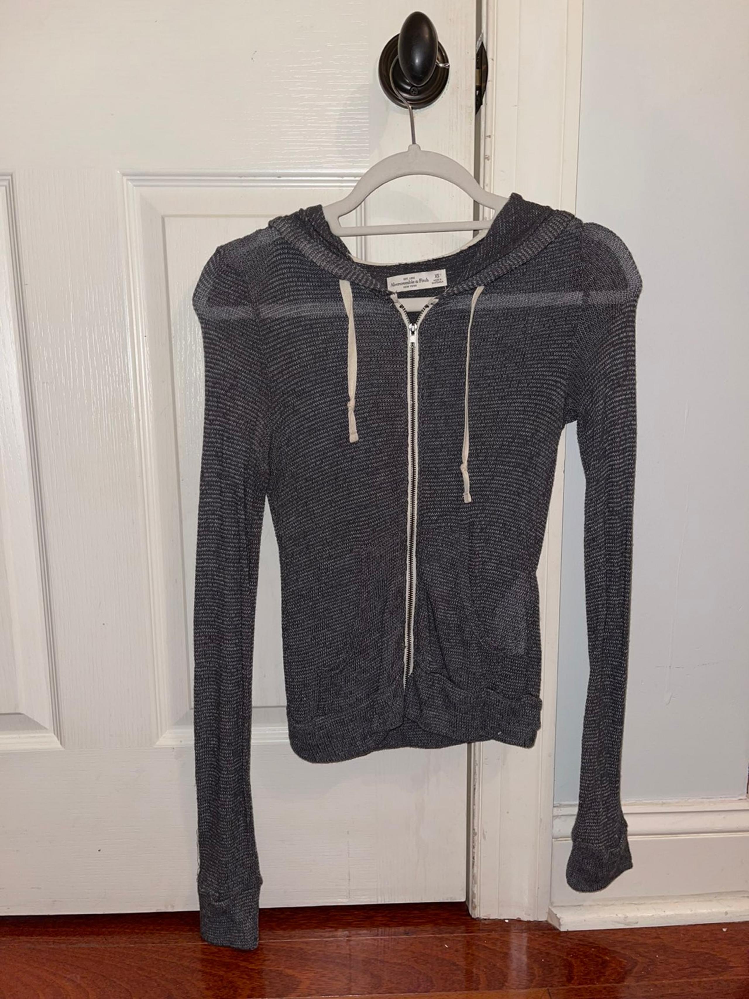 Abercrombie and Fitch zip up