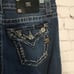 Miss Me Boyfriend Women's Blue Capri Jeans Size 27