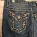 Miss Me Boyfriend Women's Blue Capri Jeans Size 27