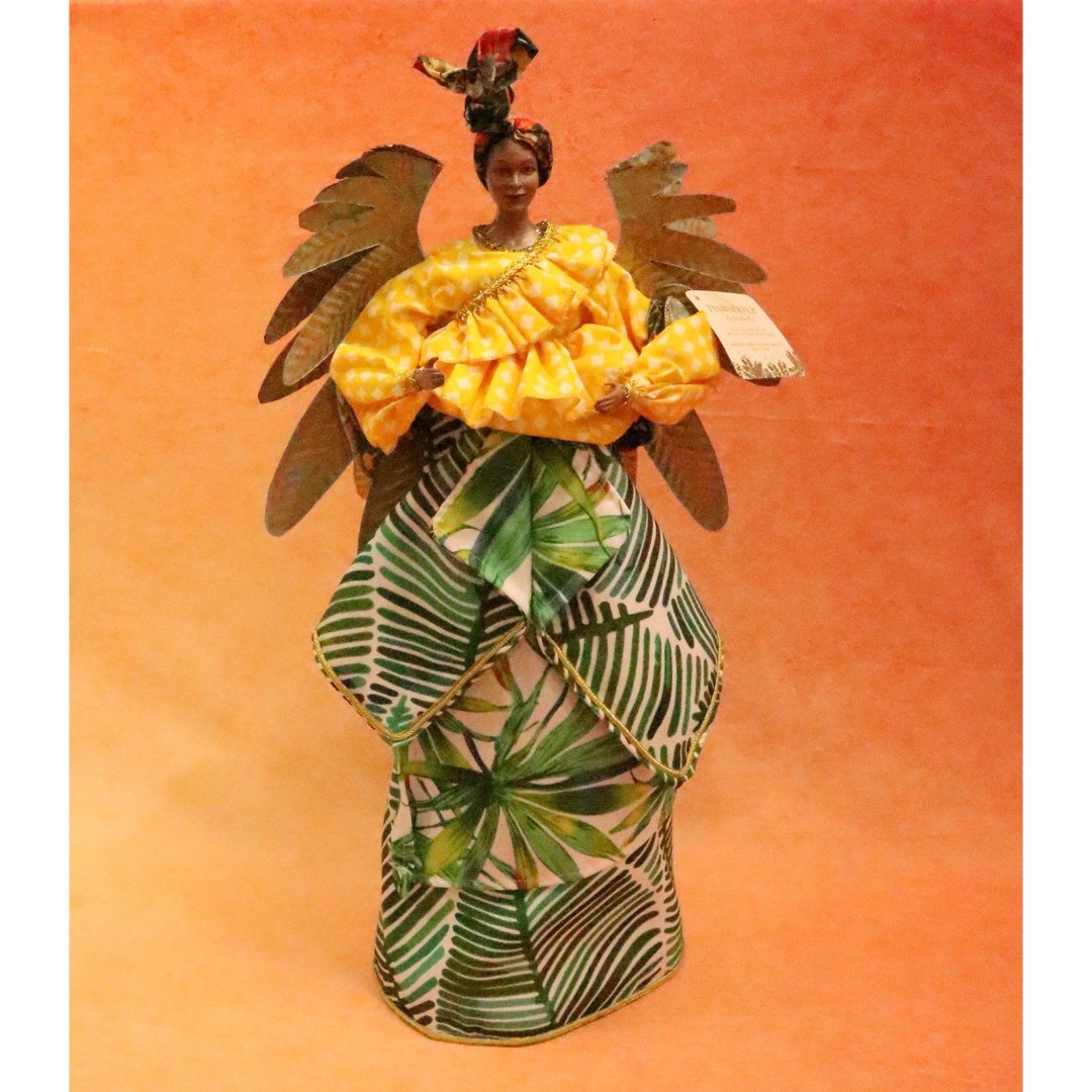 Trimsetter by Dillards african lady tree Decoratation 11.5in x 7inx22in H