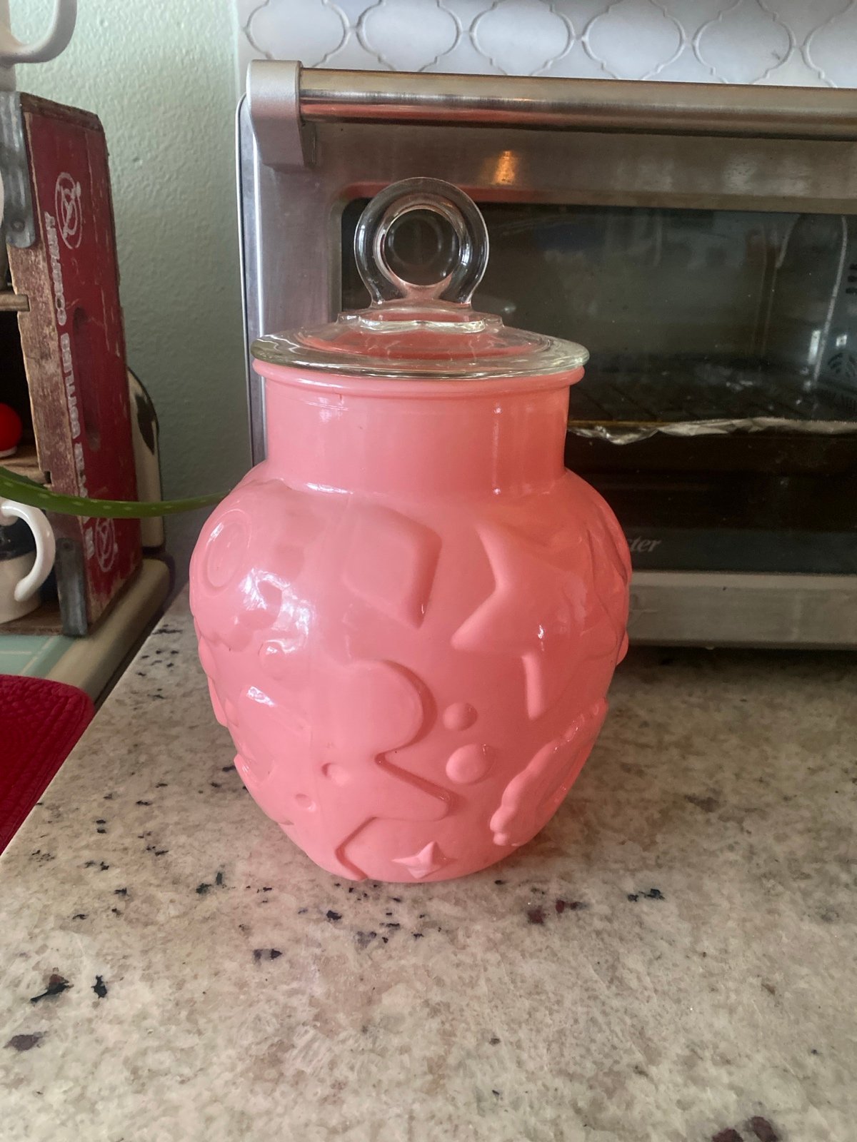 Vintage Hazel Atlas cookie jar