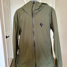 Black Diamond Men's Stormline Stretch Rain Shell XS Tundra