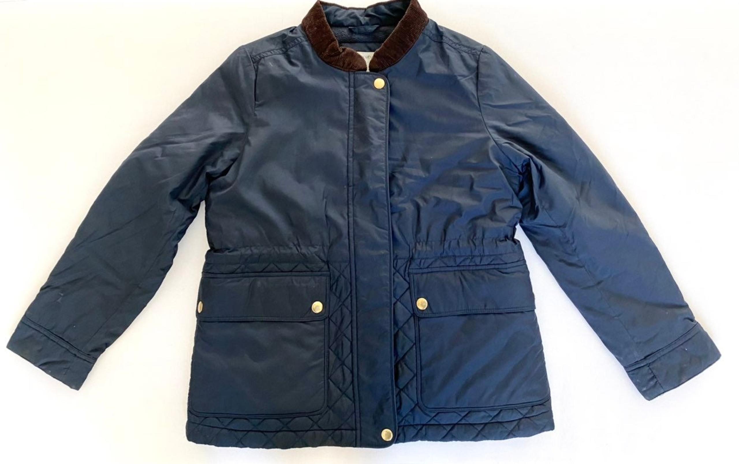 Girls J. Crew jacket in blue size 8