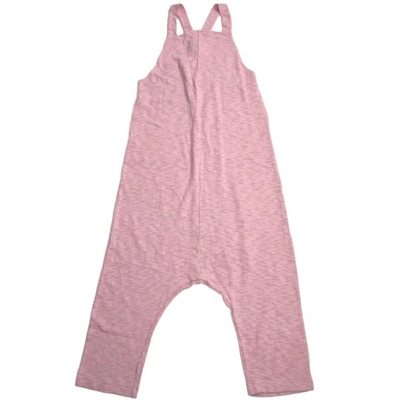 NWT Free People FP Beach Hang Out One Piece in Rose Pink Knit Harem Jumpsuit XS